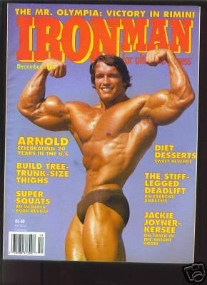 Arnold Schwarzenegger Muscle Mag Cover