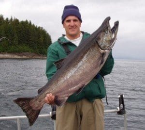 trim body fat by eating alaskan salmon