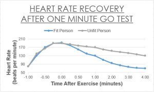 Test how quickly your heart rate recovers from exercise