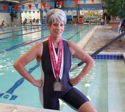 DeEtte Sauer, swimmer