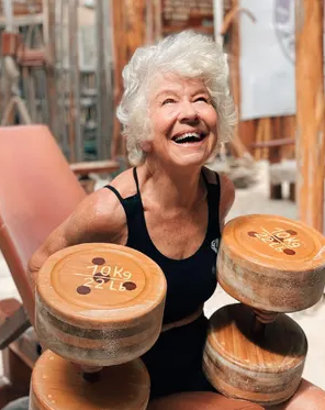 Joan Macdonald improved her healthspan by lifting weights