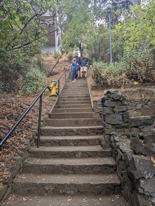 Why Walking Is An Ideal Exercise when you add some stairs in the mix.