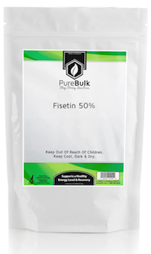 Fisetin bulk powder to reduce senescent cells